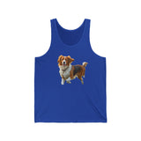 Nederlandse Kooikerhondje Unisex Jersey Tank