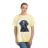 Flat-Coated Retriever Classic Tie-Dye Tee, Cyclone