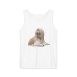 Afghan Hound Unisex  Relaxed Fit Ringspun Cotton Tank Top