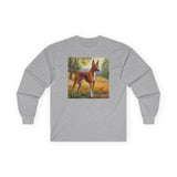 Azawakh 'Tuareg Sloughi' Classic Cotton Long Sleeve Tee