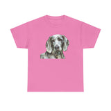 Weimaraner 'Greyson' Unisex Heavy Cotton Tee