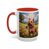 Norwich Terrier Accent Coffee Mug
