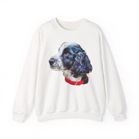English Cocker Spaniel 'Tango' Unisex 50/50 Crewneck Sweatshirt