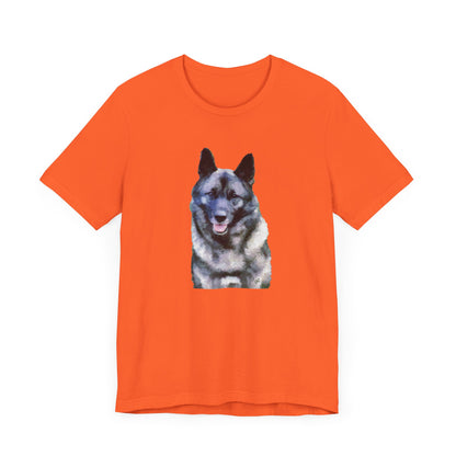 Norwegian Elkhound - Unisex Jersey Short Sleeve Tee
