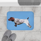 German Shorthaired Pointer 'On Point' Bath Rug Mat