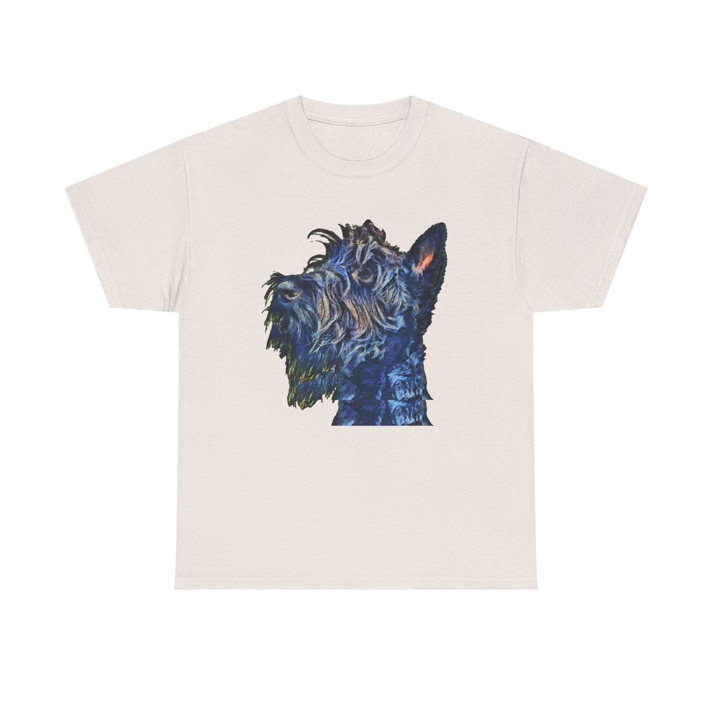 Scottish Terrier 'Scottie' Unisex Heavy Cotton Tee
