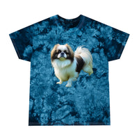 Japanese Chin Tie-Dye Tee, Crystal