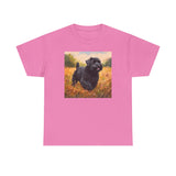 Black Russian Terrier Unisex Heavy Cotton Tee