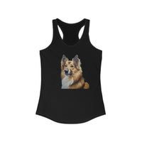 Icelandic Sheepdog Women's Ideal Racerback Tank