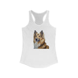 Icelandic Sheepdog Women's Ideal Racerback Tank