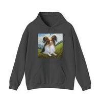 Papillon #2 - Unisex 50/50 Hooded Sweatshirt