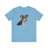 Teddy Roosevelt Terrier Unisex Jersey Short Sleeve Tee