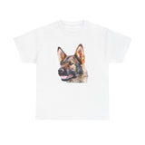 German Shepherd 'Hans' Unisex Heavy Cotton Tee