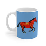 Horse 'Old Red'   -  Ceramic Mug 11oz