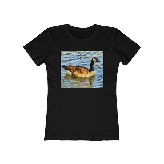Canada Goose Women's Slim Fit Ringspun Cotton T-Shirt