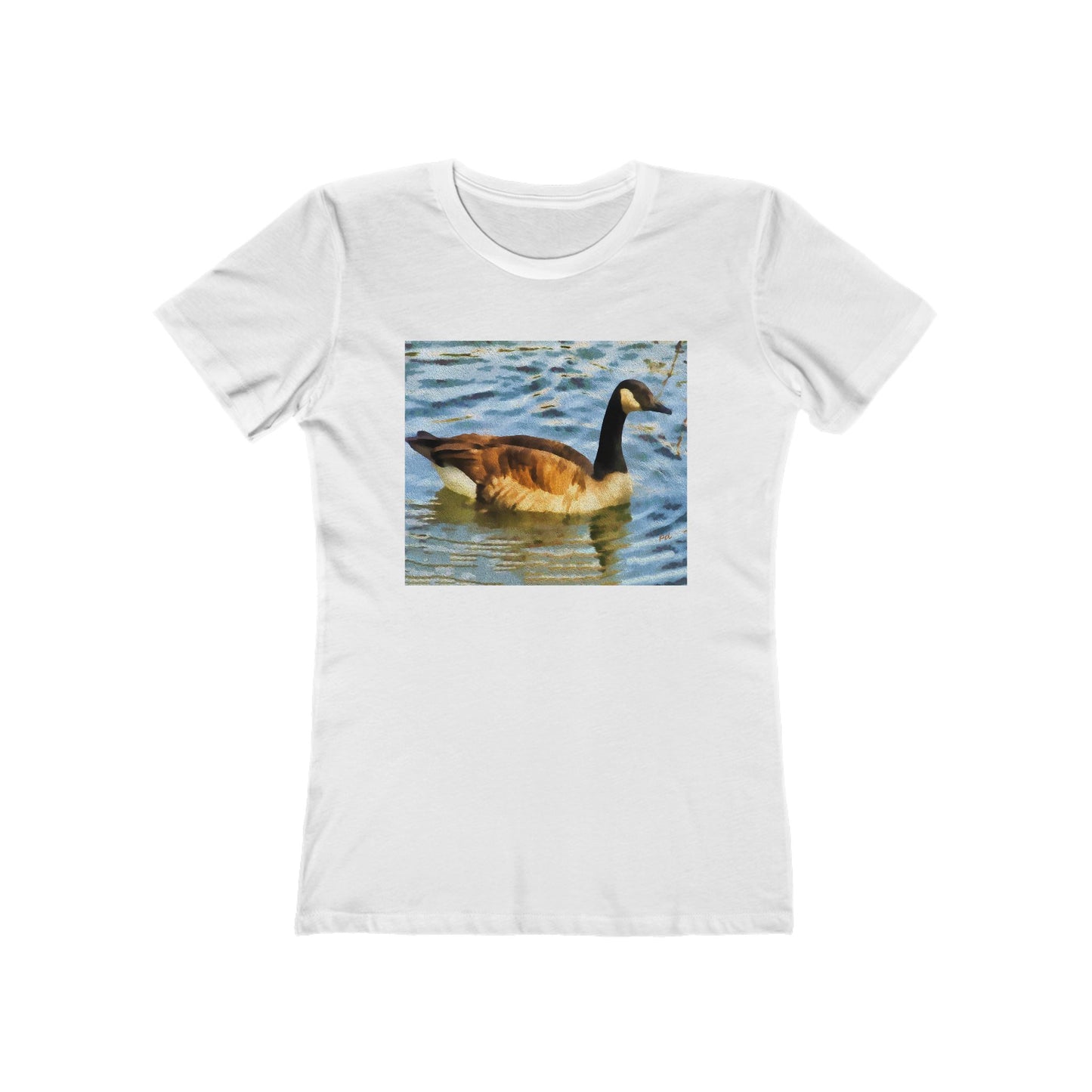 Canada Goose Women's Slim Fit Ringspun Cotton T-Shirt