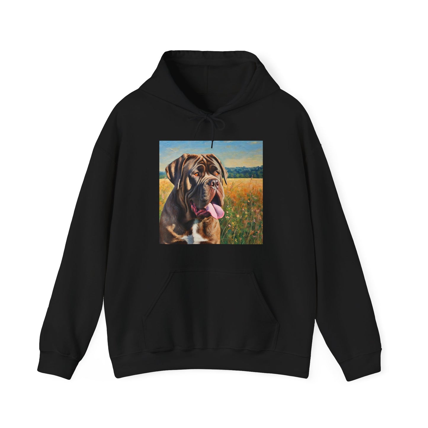Neapolitan Mastiff 50/50 Hooded Sweatshirt