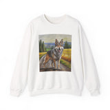 Czechoslovakian Vlcak -Unisex 50/50 Crewneck Sweatshirt