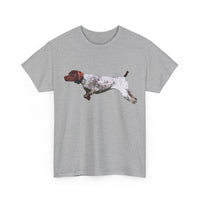 German Short Hair Pointer 'On Point' Unisex Heavy Cotton Tee