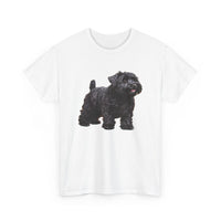 Black Russian Terrier Unisex Heavy Cotton Tee