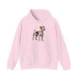 Wire Fox Terrier Unisex 50/50 Hooded Sweatshirt