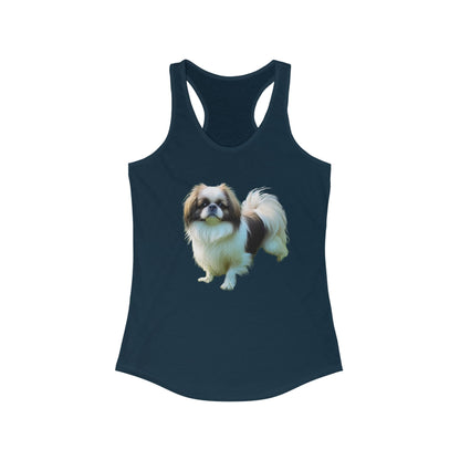 Japanese Chin - Women's Racerback Tank