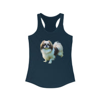 Japanese Chin - Women's Racerback Tank