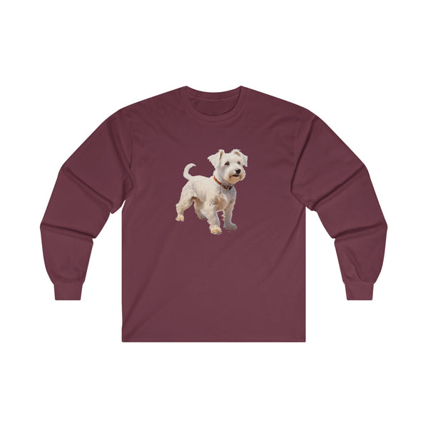 Sealyham Terrier Classic Cotton Long Sleeve Tee