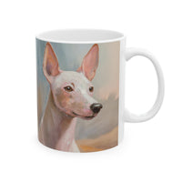 Xoloitzcuintli "Mexican Hairless' Ceramic Mug , 2 sizes