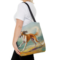 Saluki - Whimsical Dog Art Tote Bag -Perfect for Pet Lovers