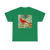 Winter Cardinal Classic Heavy Cotton Tee