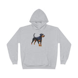 Jagdterrier - Unisex Fleece Lined Pullover Hoodie Sweatshirt