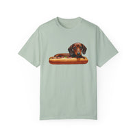 Dachshund  --  Weiner Dog  --  Unisex Pre-Shrunk Relaxed Fit Garment-Dyed T-shirt