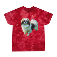 Japanese Chin Tie-Dye Tee, Crystal