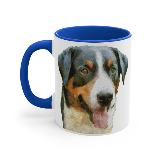 Appenzeller Sennenhund Accent Coffee Mug - A Touch of Elegance