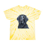 Flat-Coated Retriever Classic Tie-Dye Tee, Cyclone