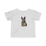 Blue Heeler - Australian Cattle Dog 'Baily' Infant Fine Jersey Tee
