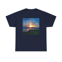 Sifnos (Greece) Sunset #2 - Unisex Heavy Cotton Tee