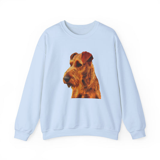 Irish Terrier 'Jocko' Unisex 50/50 Crewneck Sweatshirt