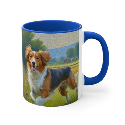 Nederlandse Kooikerhondje  11oz Ceramic Accent Mug