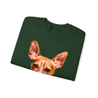 Rat Terrier Unisex 50/50 Crewneck Sweatshirt