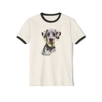 Dalmatian Classic Cotton Ringer T-Shirt