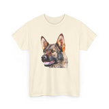 German Shepherd 'Hans' Unisex Heavy Cotton Tee