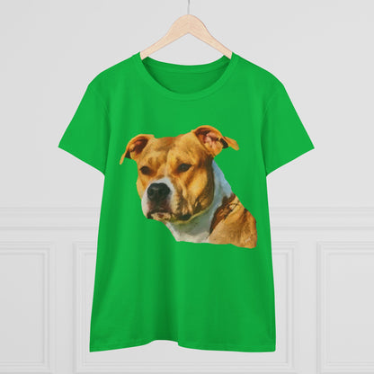 Pit Bull Women's Midweight Cotton Tee
