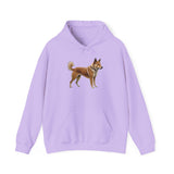 Shikoku - Japanese Hunting Dog - Unisex 50/50 Hooded Sweatshirt