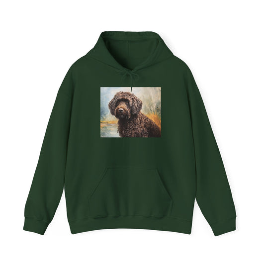 Barbet Unisex 50/50 Hooded Sweatshirt