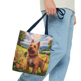 Norwich Terrier Tote Bag (AOP) - Pawsitively Chic
