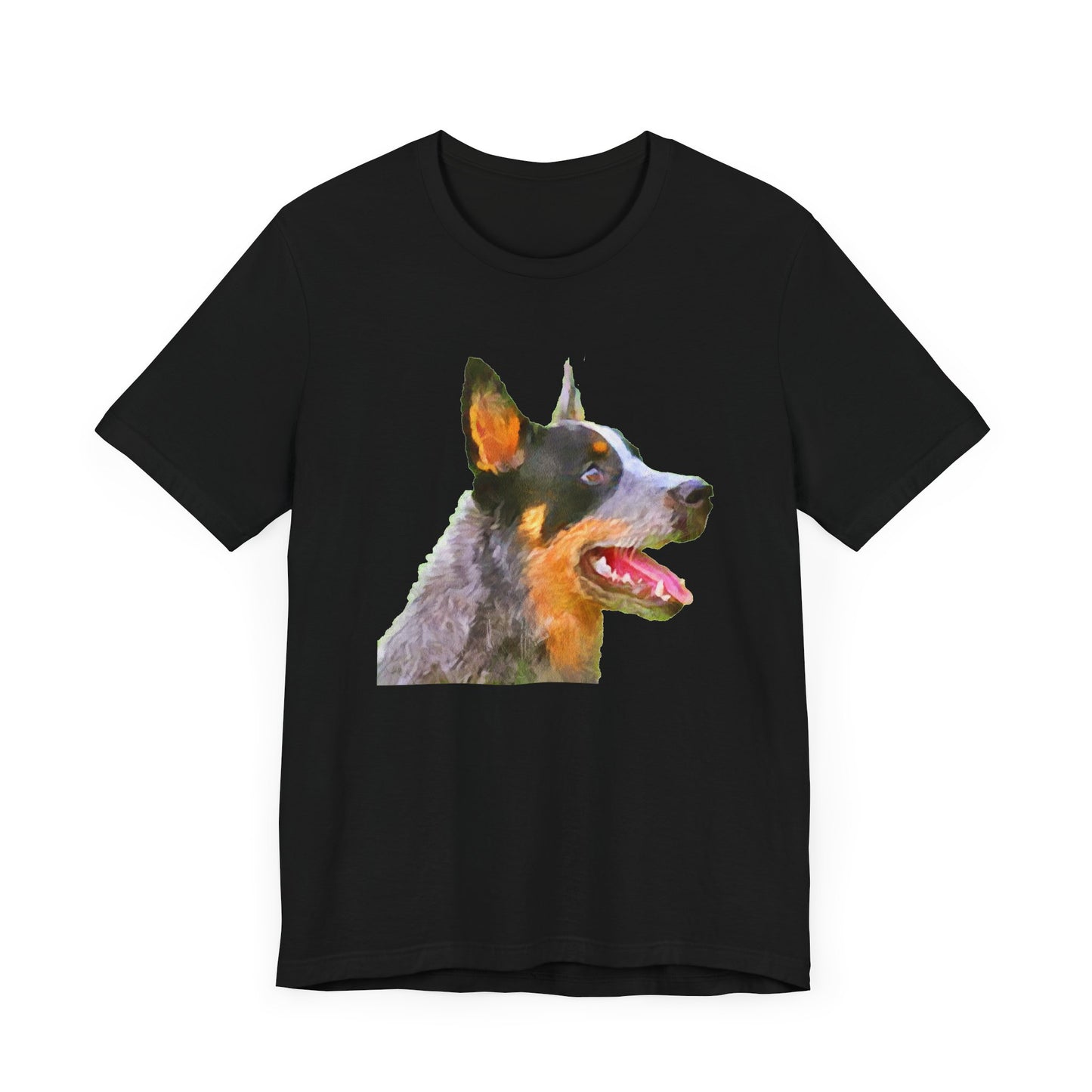 Blue Heeler - Australian Cattle Dog 'Percy' Unisex Jersey Short Sleeve Tee
