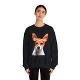 Rat Terrier Unisex 50/50 Crewneck Sweatshirt