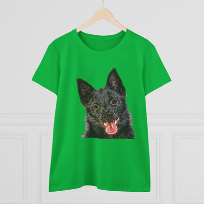 Schipperke Women's Midweight Cotton Tee